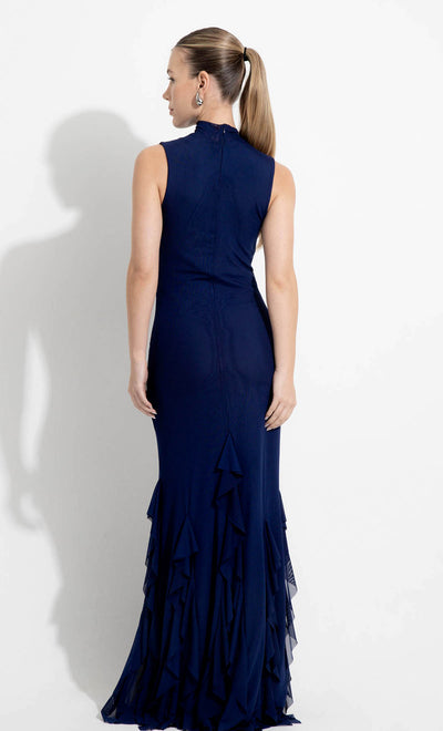 Vestido Largo Aneta Navy