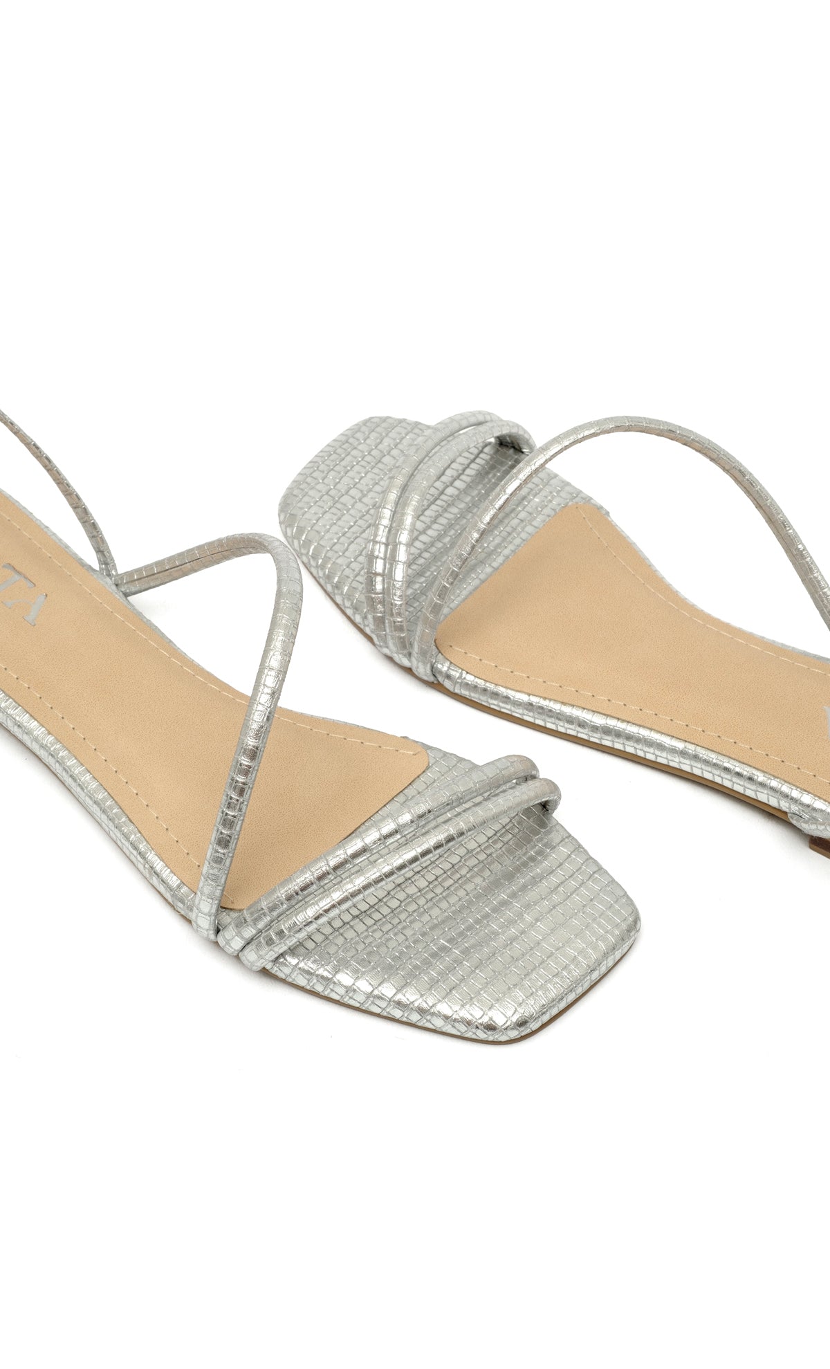 Anitta Silver Sandals