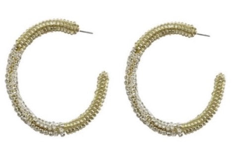 Sardinia Silver Hoops