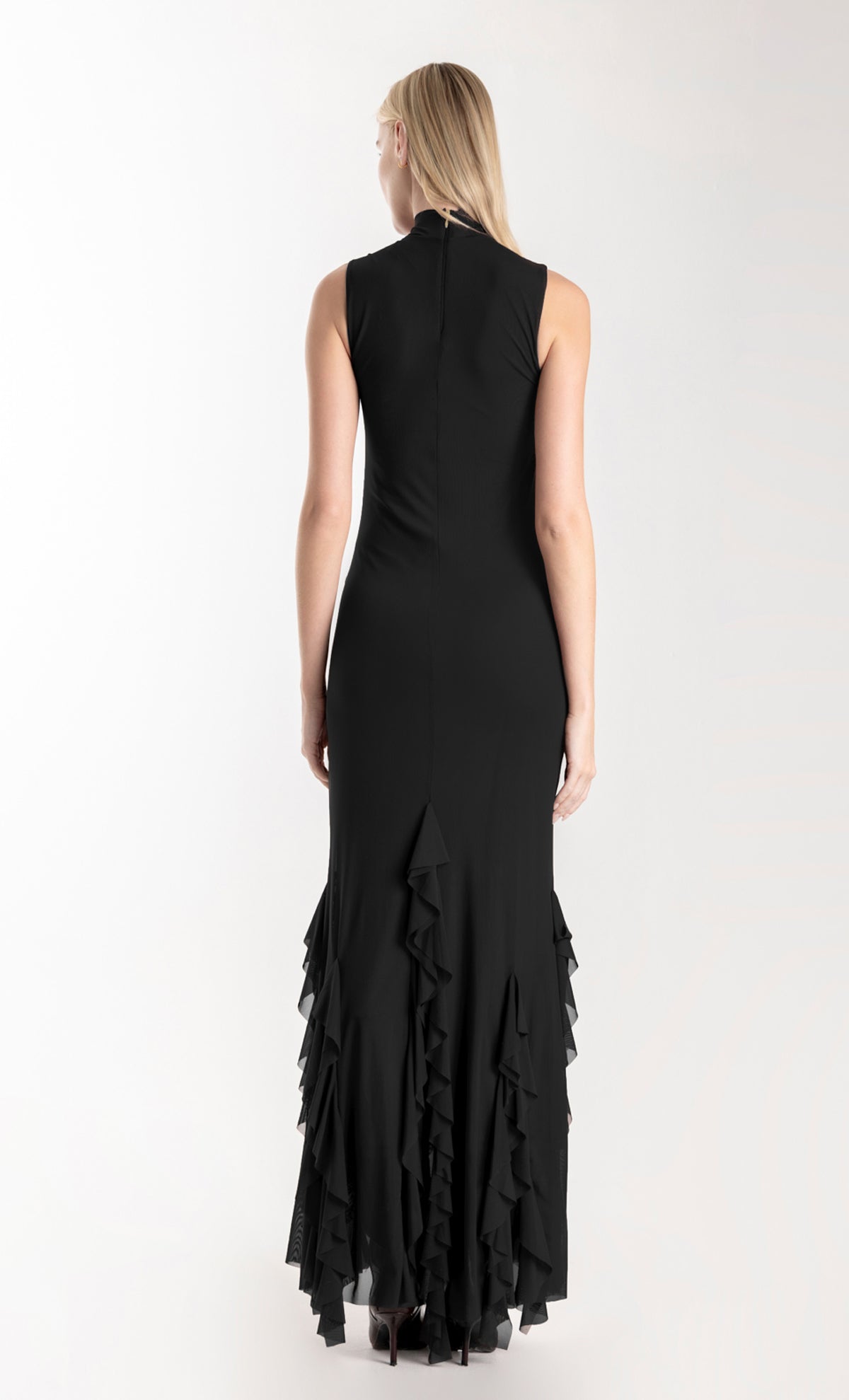 Vestido largo Aneta Black