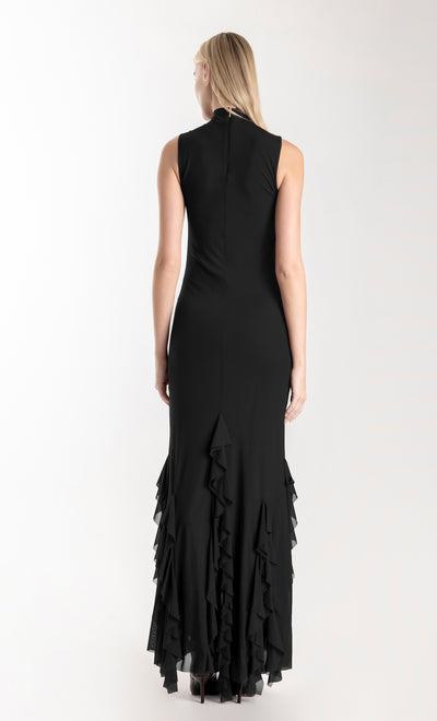 Vestido largo Aneta Black