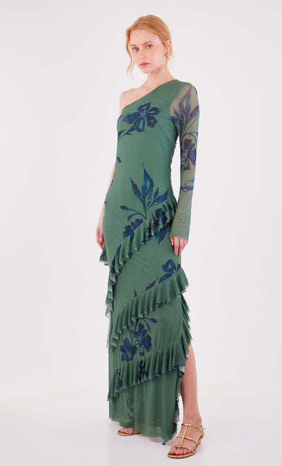 Vestido largo Glowvine Green