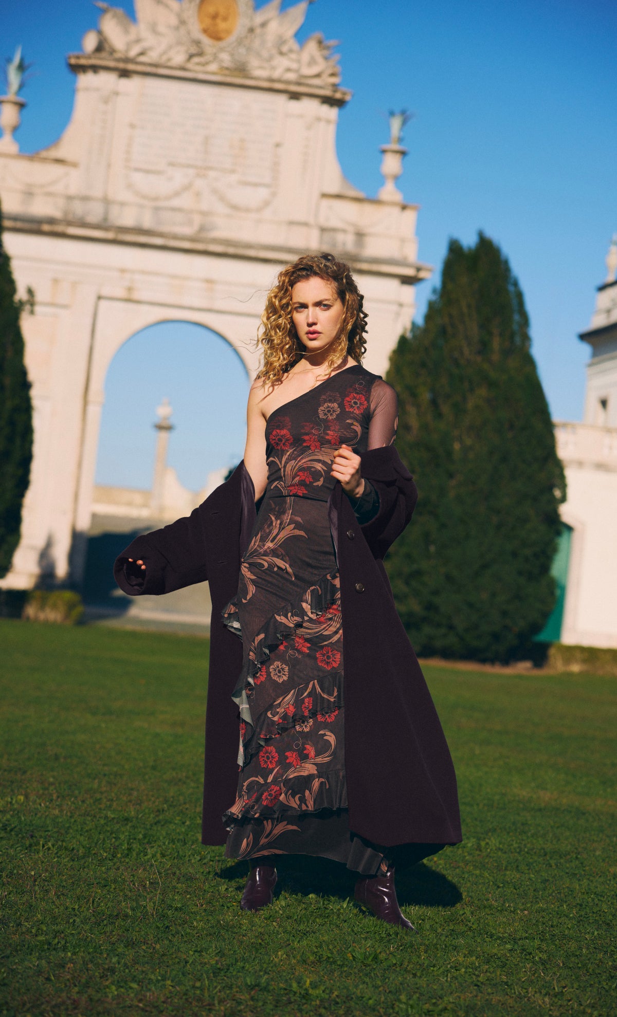 Vestido largo para mujer Glowvine Arabesque