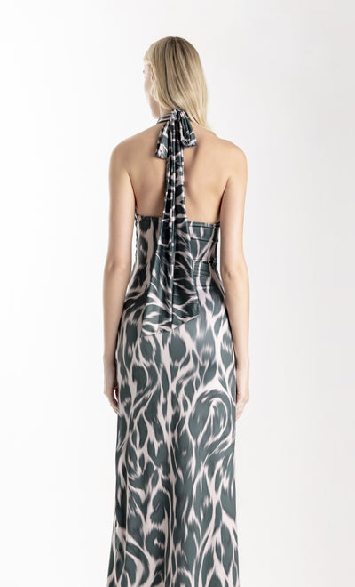 Vestido Largo para mujer Kim Leopard