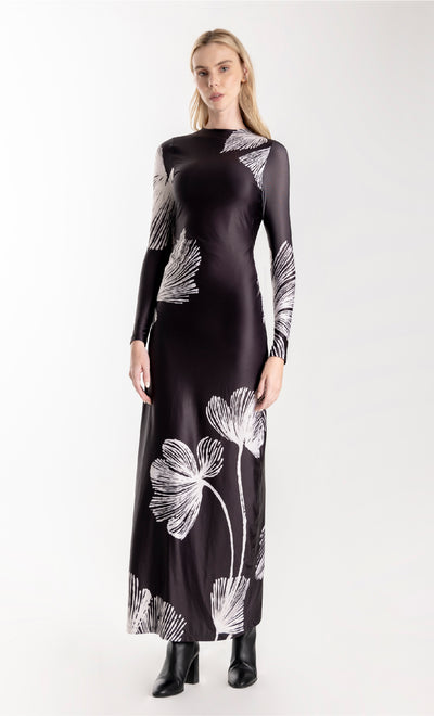 Vestido largo para mujer Plumila