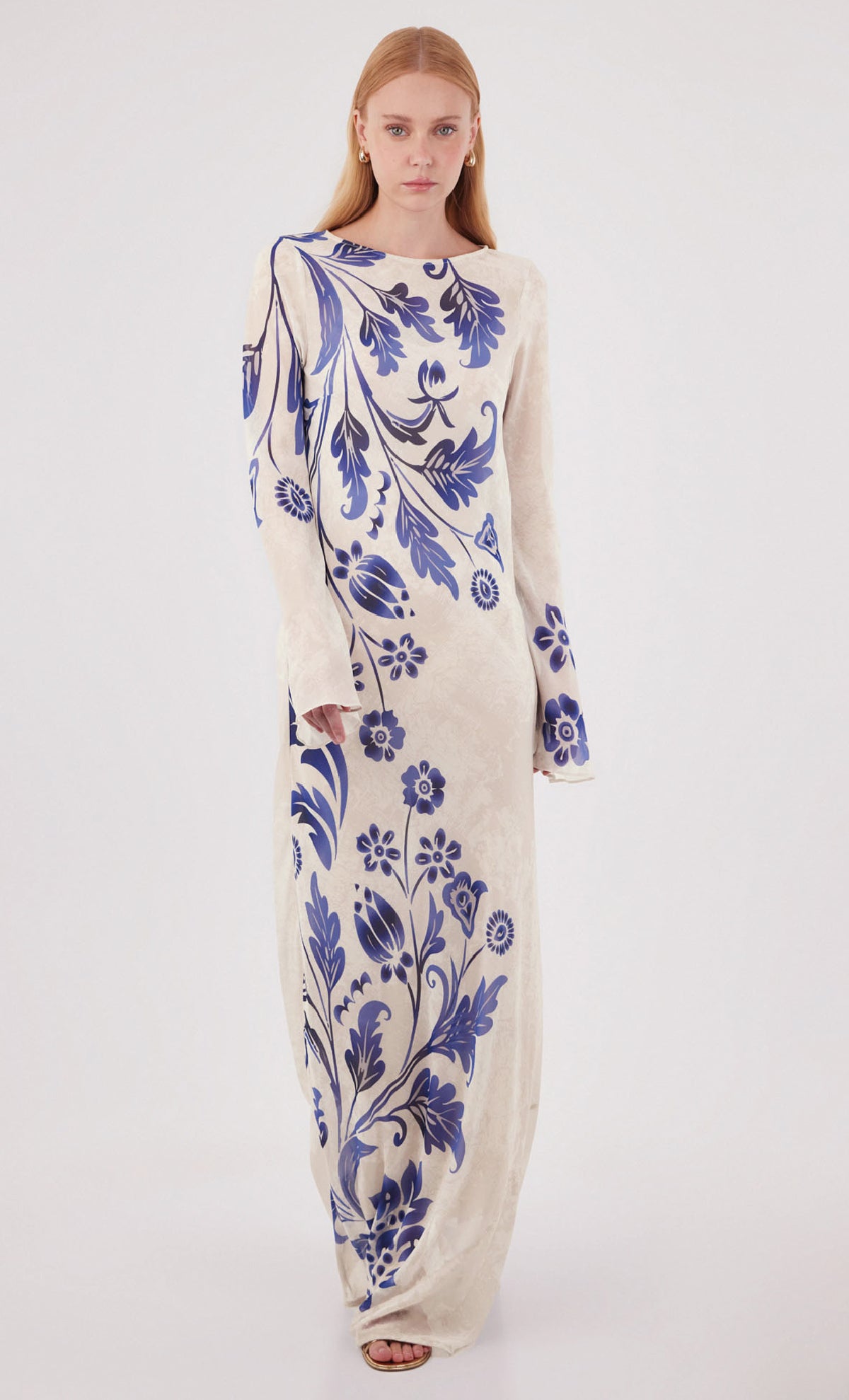 Vestido largo Venomous Blue