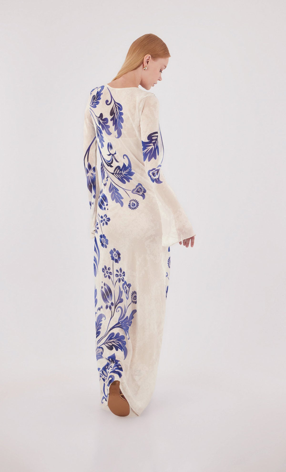 Vestido largo Venomous Blue