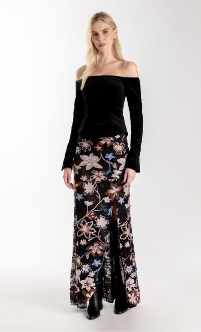 Falda larga para mujer Farrah