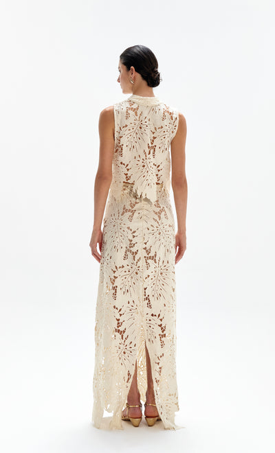 Falda larga Lantana Butter