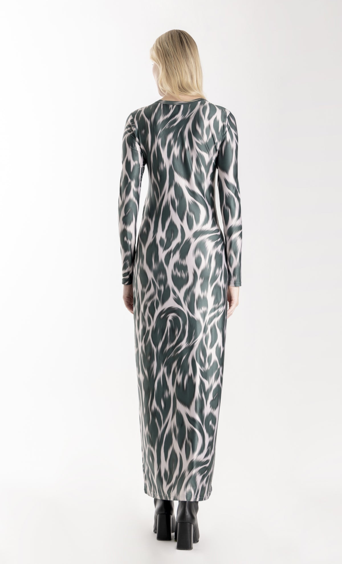 Vestido Midi para mujer Budana Leopard