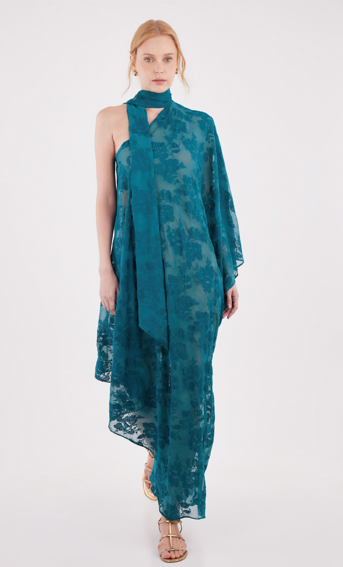 Vestido midi Chantal