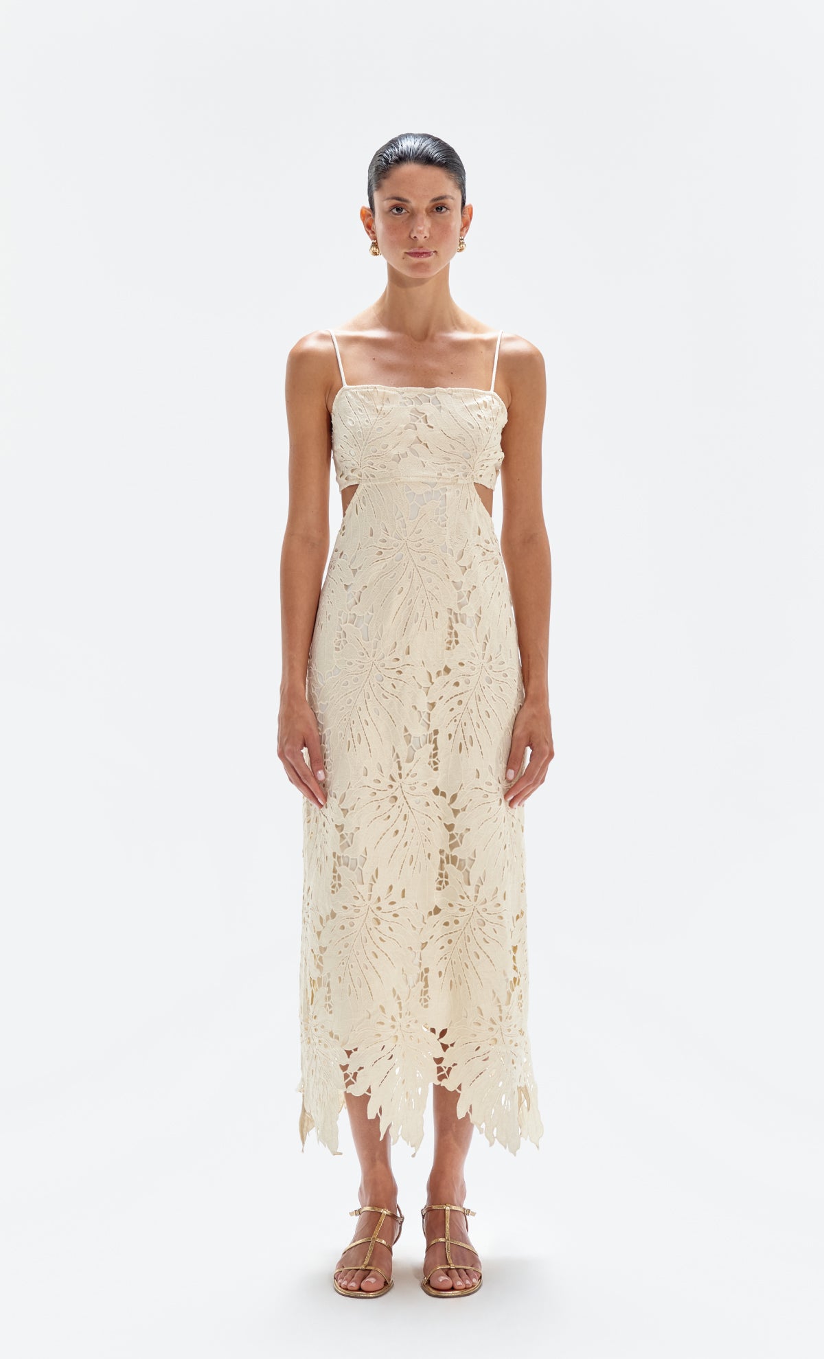 Vestido midi Maranta