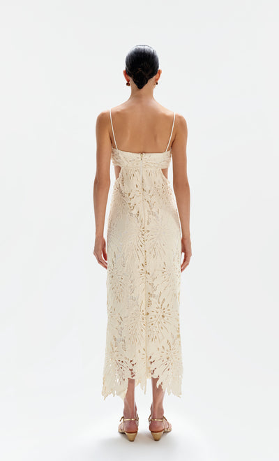 Vestido midi Maranta