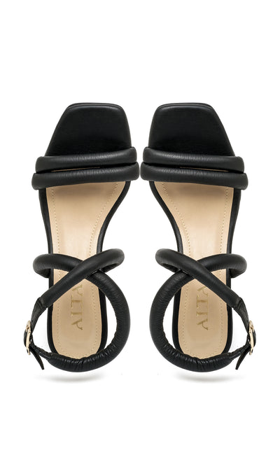Renatta Black Sandals