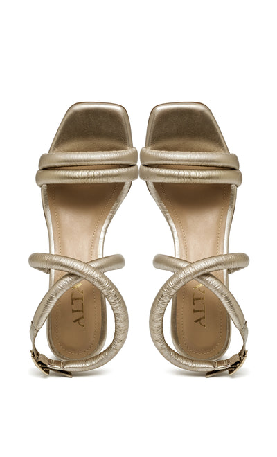 Renatta Gold Sandals