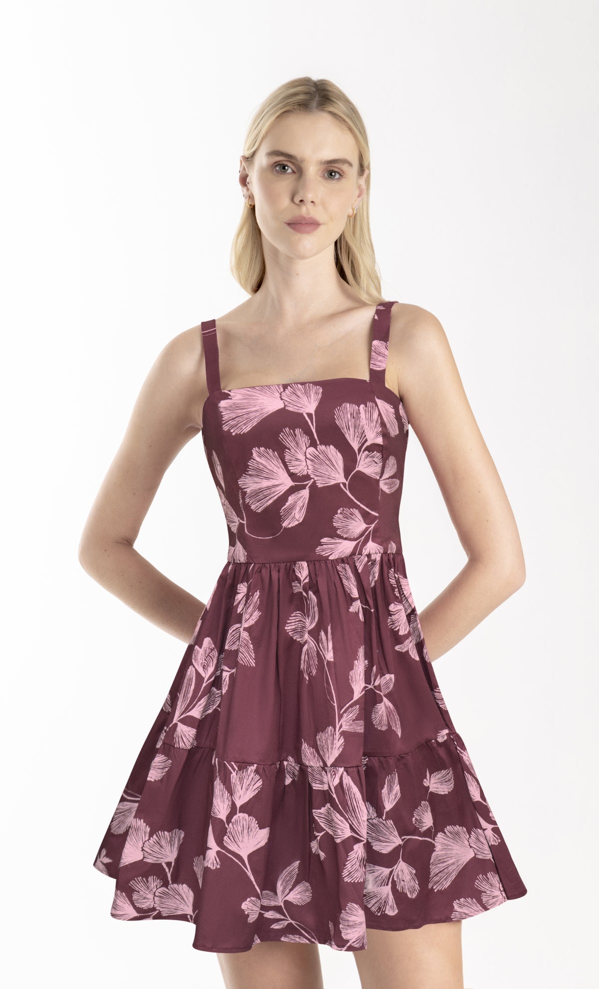 Vestido corto para mujer Ipomoea