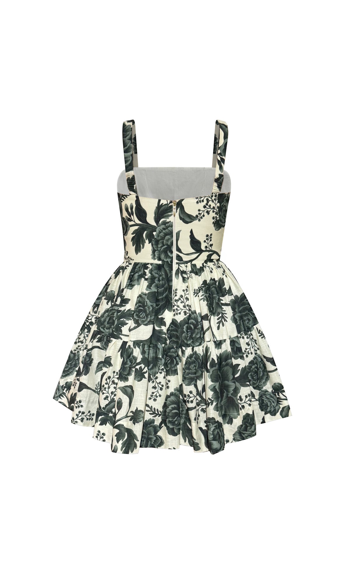 Vestido corto Arvensis Olive