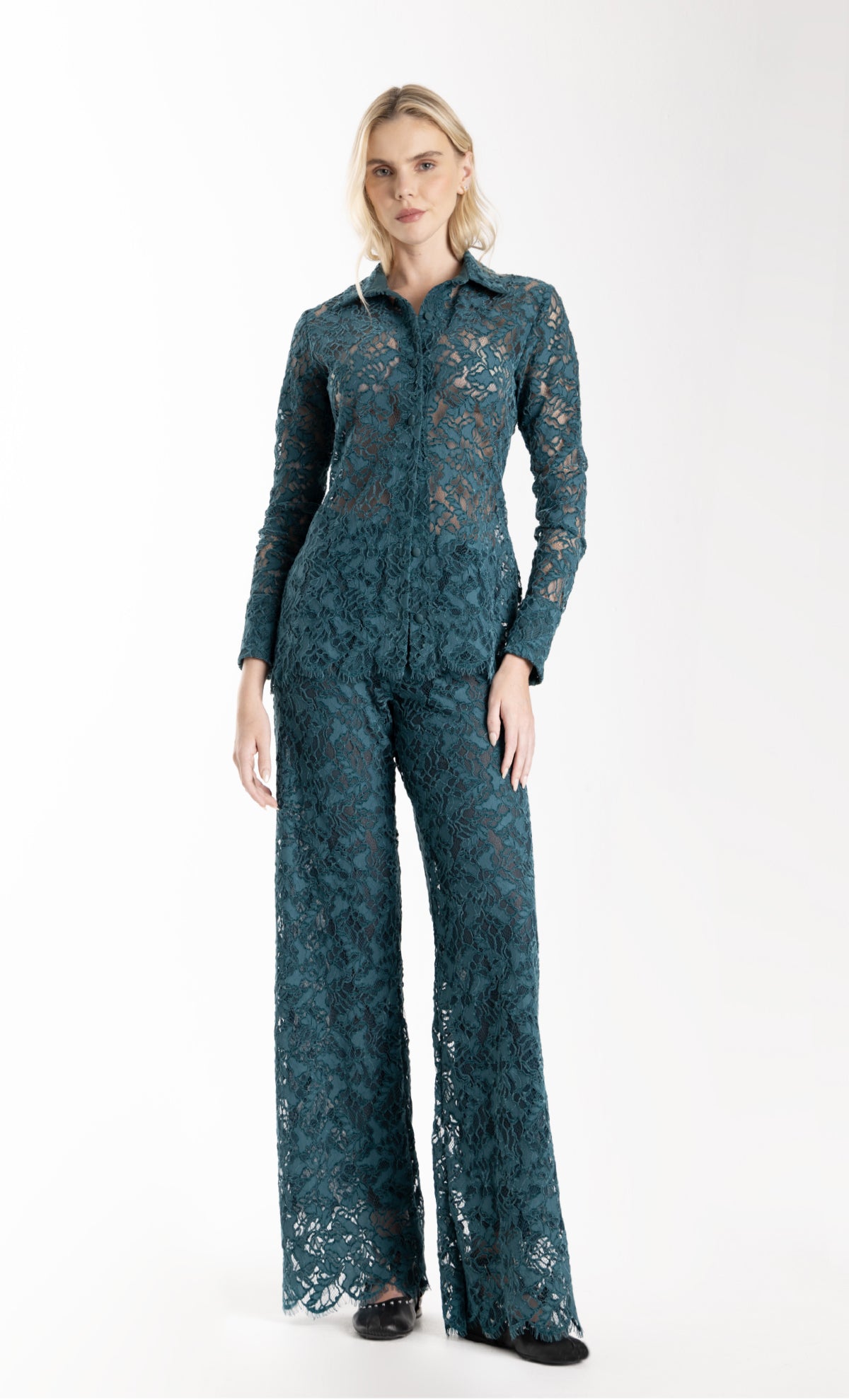 Camisa para mujer Folia Green