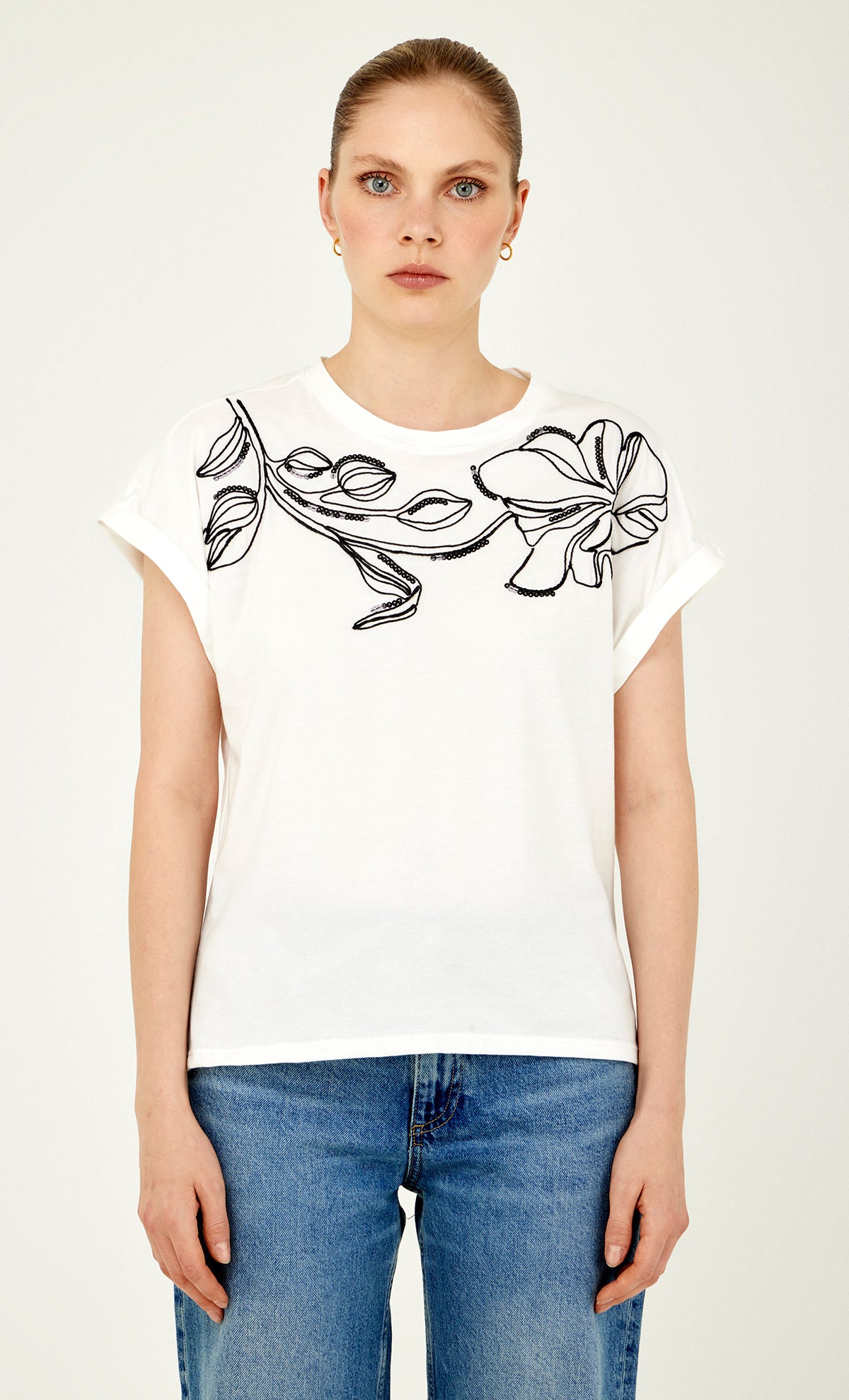 Camiseta Irem Ivory